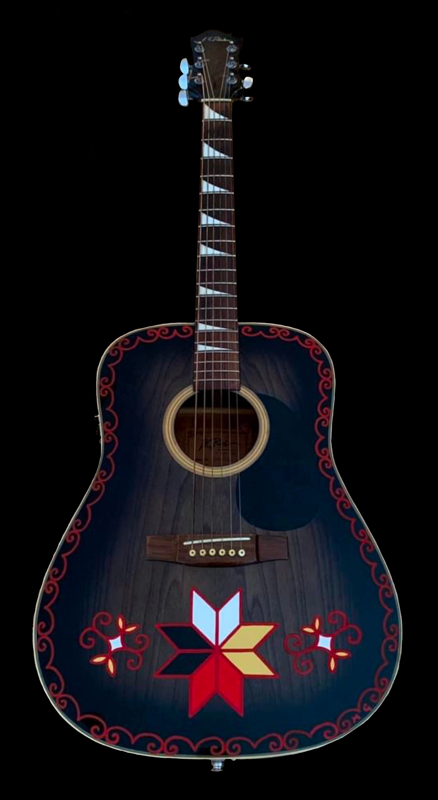 The Mi’kmaq Double Curve Guitar