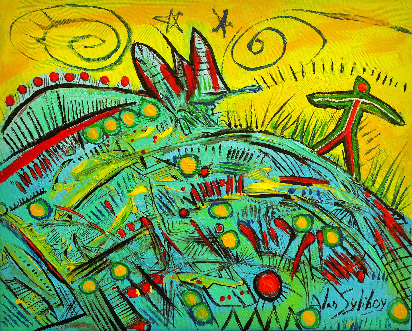 Man on a Hill
