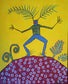 Mi'kmaw Man Standing on Red Earth