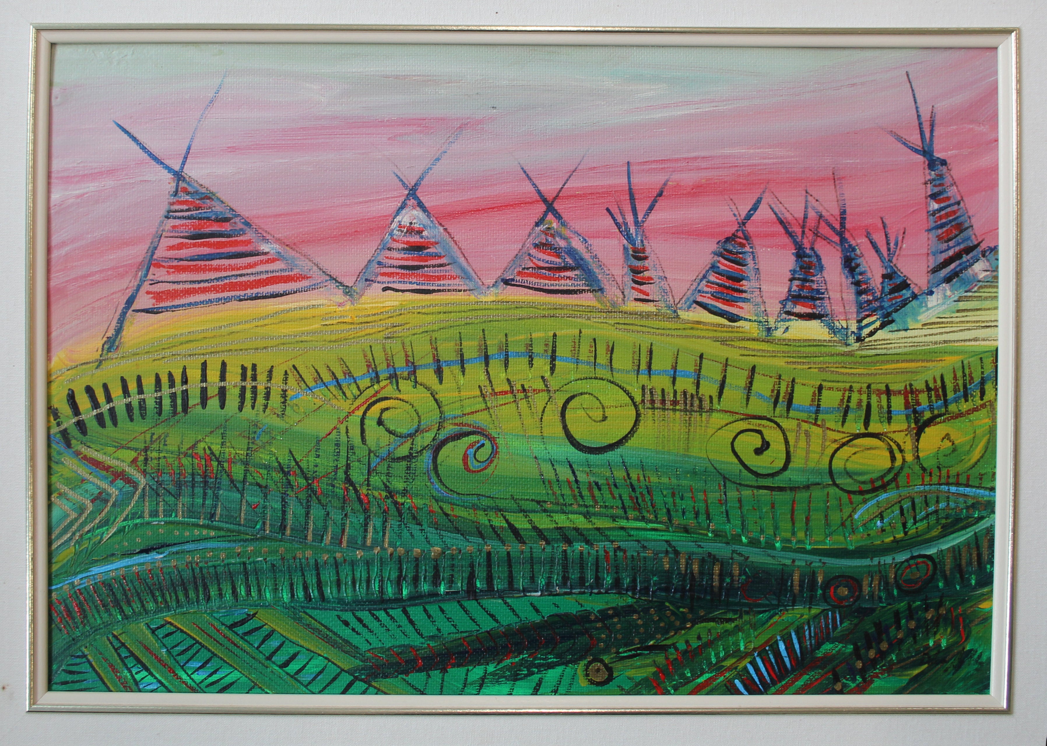 Nine Wigwams, 2015 – The Prow Gallery