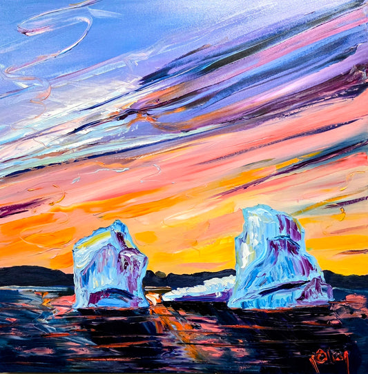 Icebergs in St. Lunaire-Griquet