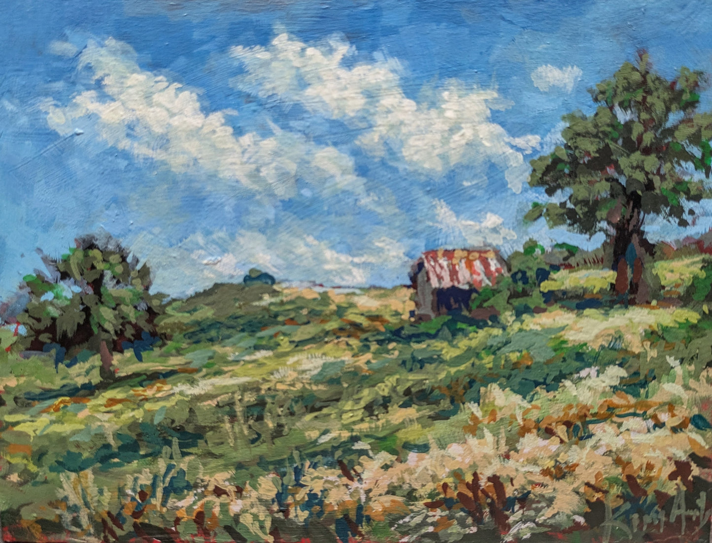 Old Barn in Summer