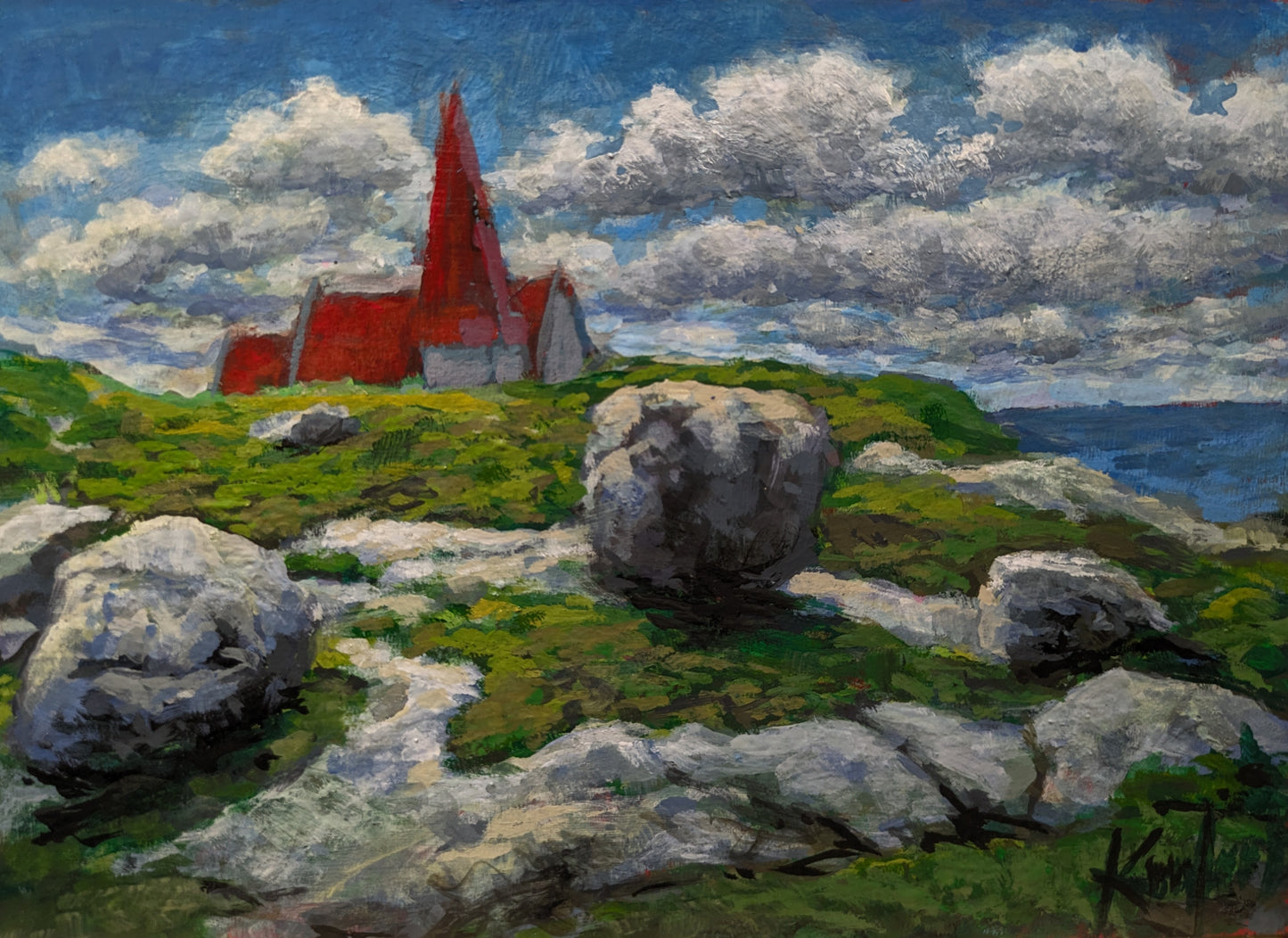 Trinity at Peggy's Cove