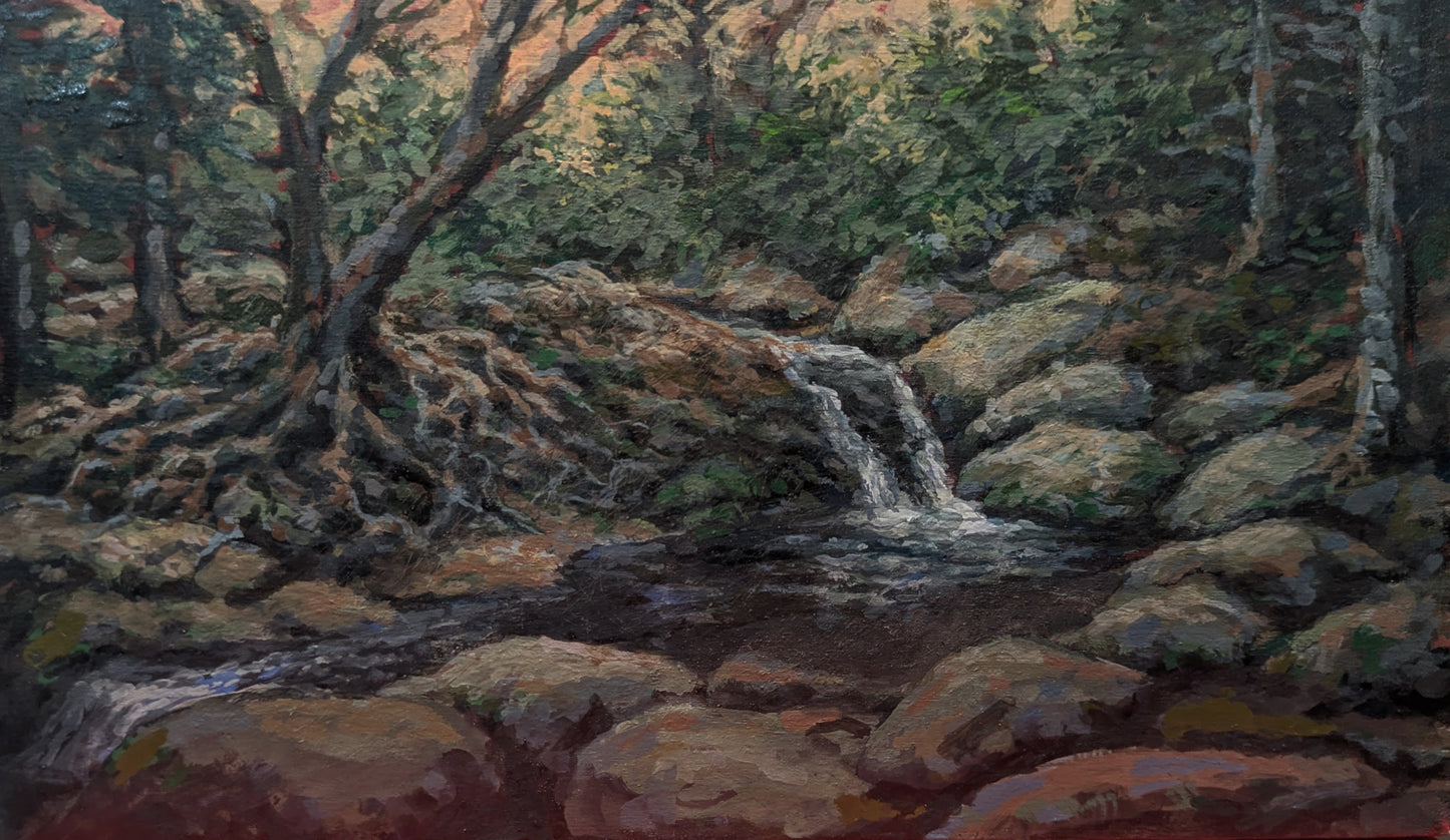 Waterfall, Nichols Lake