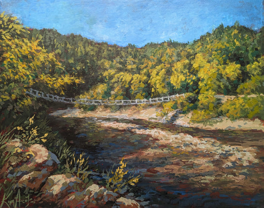 Big Salmon River Footbridge, Fundy